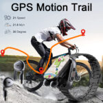 ⁦ساعة ذكية مع سماعة بلوتوث 2 في 1 تدعم GPS + تتبع معدل ضربات القلب و تشغيل الموسيقى⁩ - الصورة ⁦5⁩